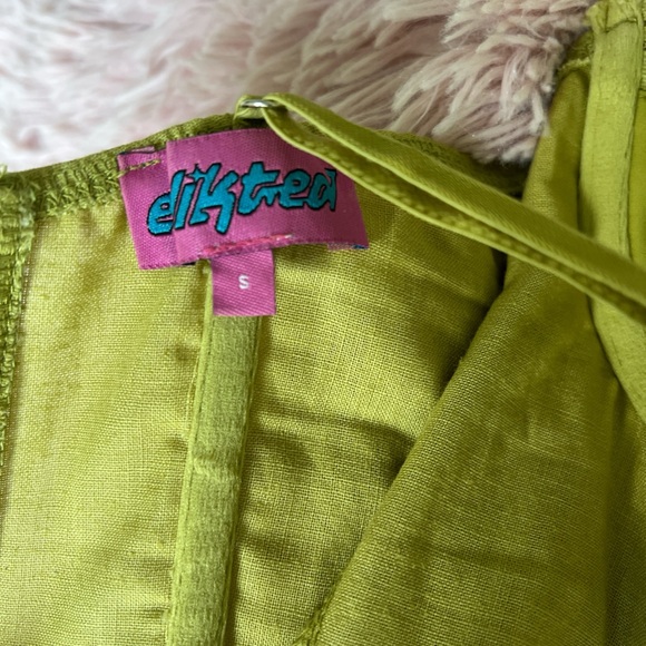 Edikted Olive Lace Bustier Top - Picture 2 of 4